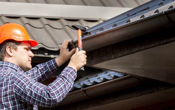 gutter repair Careby, Lincolnshire